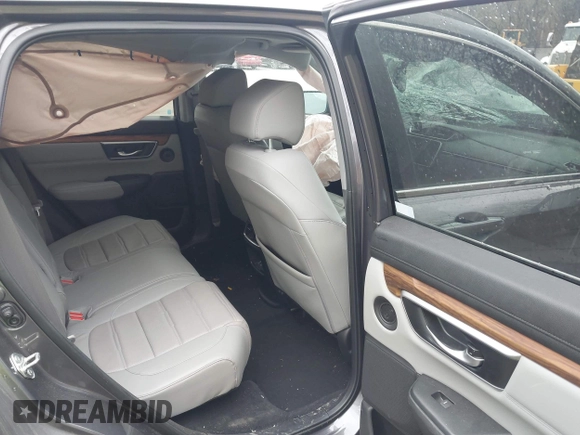 2018 Honda CR-V Touring with VIN 7FARW2H98JE040757, listed as a IAAI auction lot 42044927 with 1 mi miles. Bid and sale history available at carsss.com. Image 8.
