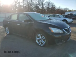 2013 Nissan Sentra S with VIN 3N1AB7APXDL612656, listed as a Copart auction lot 55550195 with 164,008 mi miles and Non Repairable. Bid and sale history available at DreamBid. Image 4.