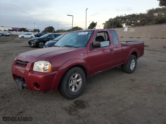 2002 Nissan Frontier 2WD XE with VIN 1N6DD26S02C393409, listed as a Copart auction lot 86197564 with 256,409 mi miles and Salvage Title. Bid and sale history available at carsss.com. Image 1.