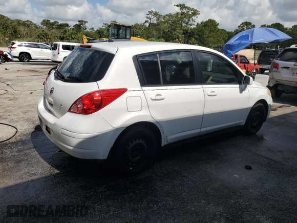 2007 Nissan Versa S with VIN 3N1BC13E77L456008, listed as a Copart auction lot 58585505 with 150,004 mi miles and Salvage title. Bid and sale history available at DreamBid. Image 3.