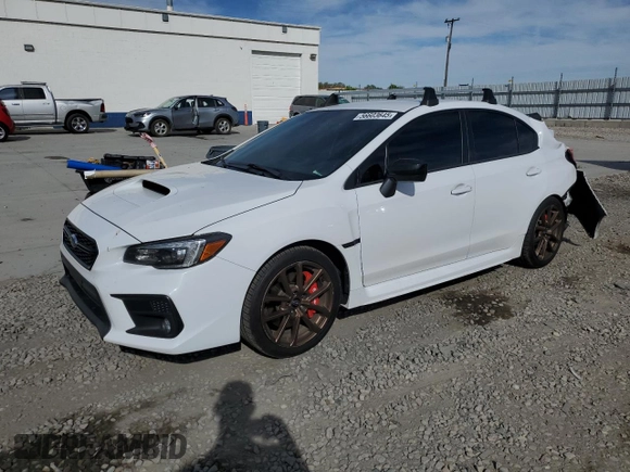 2020 Subaru WRX Premium with VIN JF1VA1B61L9810950, listed as a Copart auction lot 56603645 with 48,350 mi miles and Salvage title. Bid and sale history available at DreamBid. Image 1.