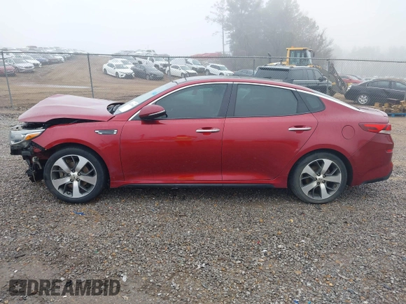 2019 Kia Optima LX with VIN 5XXGT4L32KG360570, listed as a IAAI auction lot 41497880 with 120,744 mi miles. Bid and sale history available at carsss.com. Image 15.
