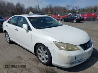 2007 Lexus ES 350 with VIN JTHBJ46G672014547, listed as a IAAI auction lot 41933609 with 270,946 mi miles. Bid and sale history available at carsss.com. Image 1.