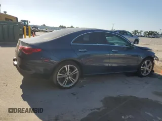 2021 Mercedes-Benz CLA 250 with VIN W1K5J4GB9MN181339, listed as a Copart auction lot 52103585 with 89,753 mi miles and Salvage Title. Bid and sale history available at DreamBid. Image 3.