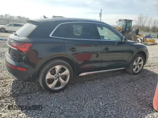 2021 Audi Q5 Premium Plus with VIN WA1BAAFY8M2082461, listed as a Copart auction lot 46950415 with Not provided miles and Salvage title. Bid and sale history available at DreamBid. Image 3.