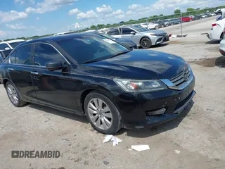 2015 Honda Accord EX-L with VIN 1HGCR2F8XFA033247, listed as a IAAI auction lot 42237103 with 144,724 mi miles and . Bid and sale history available at DreamBid. Image 1.