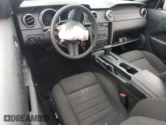 2009 Ford Mustang GT with VIN 1ZVHT82H895128673, listed as a Copart auction lot 59775835 with 30,607 mi miles and Salvage title. Bid and sale history available at DreamBid. Image 8.