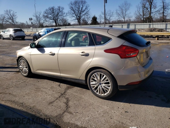 2017 Ford Focus Titanium with VIN 1FADP3N26HL342853, listed as a Copart auction lot 46433395 with 173,966 mi miles and Salvage Title. Bid and sale history available at carsss.com. Image 2.