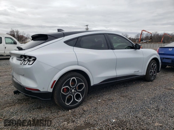 2021 Ford Mustang Mach-E GT with VIN 3FMTK4SE5MME01825, listed as a Copart auction lot 48333105 with 40,950 mi miles and Salvage Title. Bid and sale history available at DreamBid. Image 3.