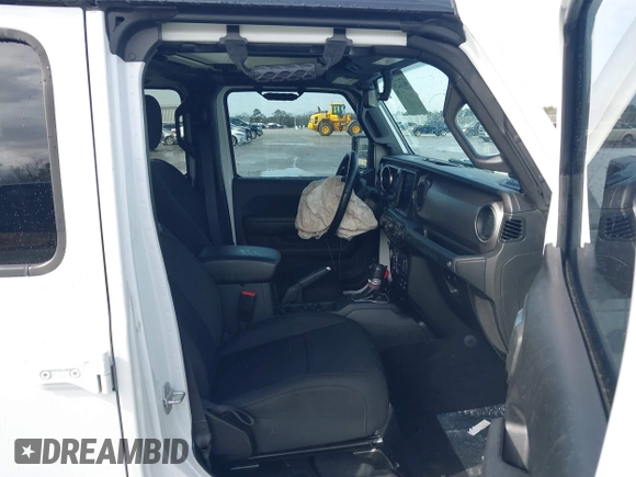2023 Jeep Wrangler Sport S with VIN 1C4HJXDN9PW540842, listed as a IAAI auction lot 41712336 with 36,017 mi miles and . Bid and sale history available at DreamBid. Image 5.