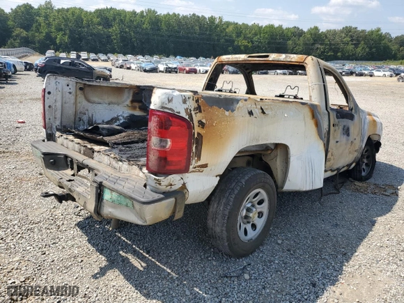 2012 Chevrolet Silverado 1500 Work Truck with VIN 1GCNCPEX9CZ178615, listed as a Copart auction lot 75747354 with 0 mi miles and Non Repairable. Bid and sale history available at carsss.com. Image 3.