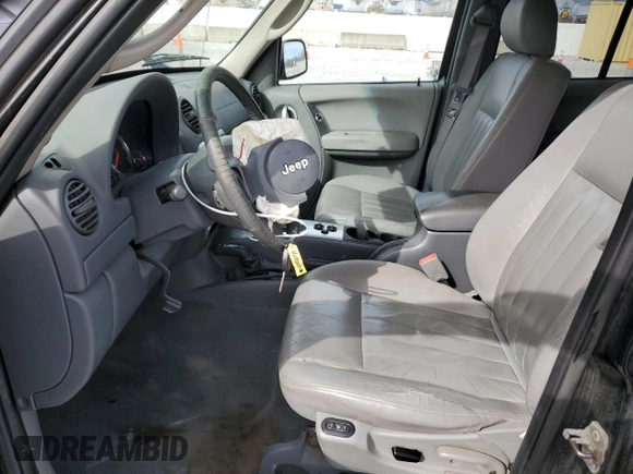 2006 Jeep Liberty Limited with VIN 1J4GL58KX6W138797, listed as a Copart auction lot 50299235 with 129,921 mi miles and Salvage Title. Bid and sale history available at DreamBid. Image 7.