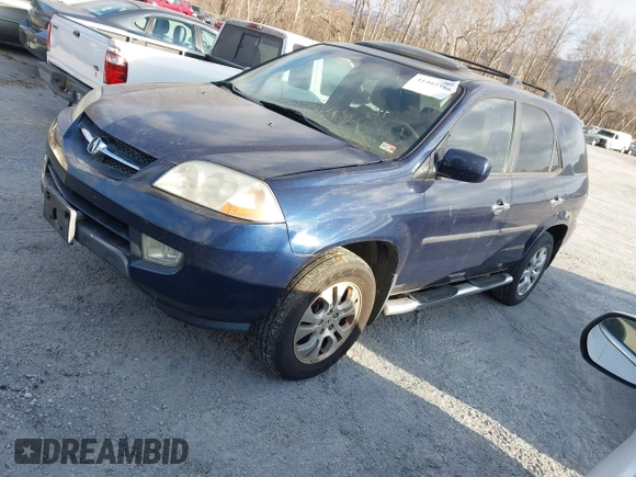 2003 Acura MDX Touring Pkg with VIN 2HNYD18673H522267, listed as a IAAI auction lot 41402386 with 305,656 mi miles. Bid and sale history available at carsss.com. Image 2.