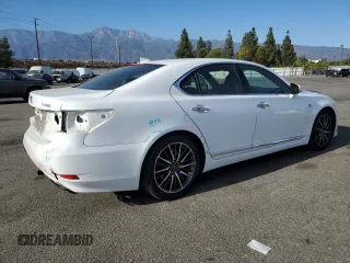 2017 Lexus LS with VIN JTHBL5EF9H5144136, listed as a Copart auction lot 77205884 with 98,151 mi miles and Salvage Title. Bid and sale history available at carsss.com. Image 3.