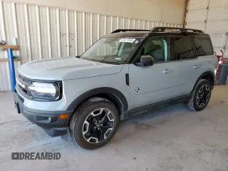 2024 Ford Bronco Sport Outer Banks with VIN 3FMCR9C60RRF18299, listed as a Copart auction lot 61671845 with 7,592 mi miles and Clean title. Bid and sale history available at DreamBid. Image 1.