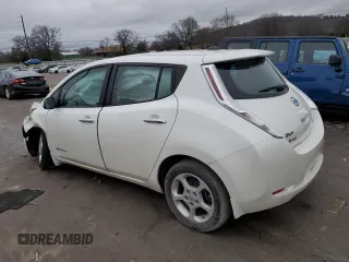 2015 Nissan LEAF SV with VIN 1N4AZ0CPXFC304470, listed as a Copart auction lot 70334702 with 60,331 mi miles. Bid and sale history available at carsss.com. Image 2.