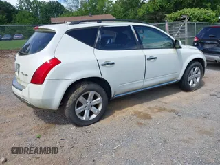 2007 Nissan Murano SL z VIN JN8AZ08W67W614419, wystawiony jako IAAI lot #42317165 z przebiegiem 211 921 mil mil oraz . Historia ofert i sprzedaży dostępna na DreamBid. Obrazek 4.