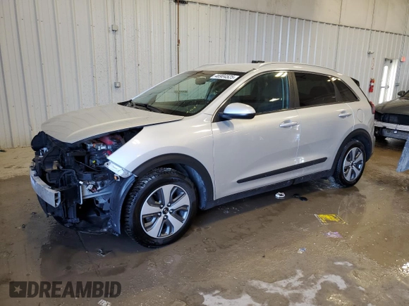 2021 Kia Niro LX with VIN KNDCB3LC7M5488449, listed as a Copart auction lot 46904525 with 93,796 mi miles and Salvage Title. Bid and sale history available at carsss.com. Image 1.
