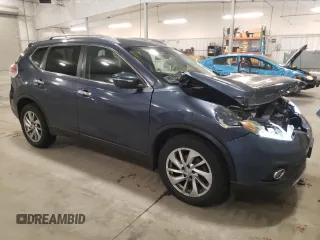 2014 Nissan Rogue SL with VIN 5N1AT2MV4EC788974, listed as a Copart auction lot 52177345 with 172,927 mi miles and Salvage Title. Bid and sale history available at DreamBid. Image 4.
