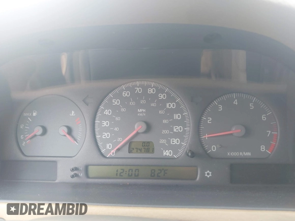 1999 Volvo S70 с VIN YV1LS55A8X2613644, выставлен на аукционе IAAI как лот 42435557 с пробегом 274 781 миль миль и . История ставок и продаж доступна на DreamBid. Изображение 7.