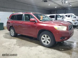 2008 Toyota Highlander with VIN JTEES41A382065581, listed as a Copart auction lot 44800945 with 97,707 mi miles and Salvage Title. Bid and sale history available at carsss.com. Image 4.