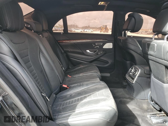 2018 Mercedes-Benz S 560 with VIN WDDUG8GB0JA384253, listed as a Copart auction lot 76186244 with 73,378 mi miles and Non Repairable. Bid and sale history available at DreamBid. Image 10.