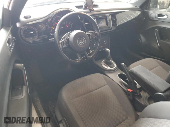 2017 Volkswagen Beetle Fleet with VIN 3VWF17AT9HM613412, listed as a Copart auction lot 62344475 with 52,340 mi miles and Salvage title. Bid and sale history available at DreamBid. Image 8.