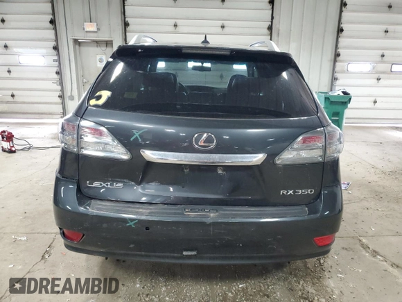 2010 Lexus RX 350 with VIN 2T2BK1BA7AC005651, listed as a Copart auction lot 49313855 with 295,153 mi miles and Non Repairable. Bid and sale history available at DreamBid. Image 6.