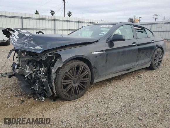 2015 BMW 6 Series 640i xDrive z VIN WBA6B8C58FD453291, wystawiony jako Copart lot #45531765 z przebiegiem 93 666 mil mil oraz Szkoda całkowita • Salvage title. Historia ofert i sprzedaży dostępna na DreamBid. Obrazek 1.