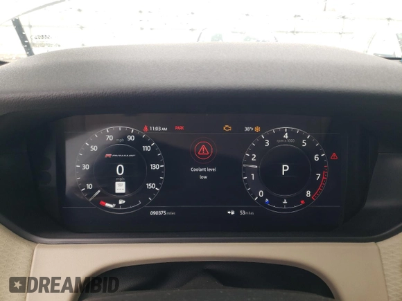 2019 Land Rover Range Rover Velar R-Dynamic SE with VIN SALYL2EX4KA203507, listed as a Copart auction lot 43922223 with 90,375 mi miles. Bid and sale history available at carsss.com. Image 9.