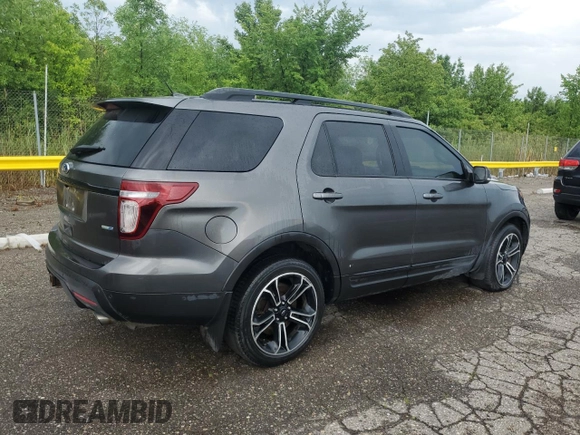 2015 Ford Explorer Sport с VIN 1FM5K8GT8FGB48021, выставлен на аукционе Copart как лот 62236845 с пробегом 153 593 миль миль и Чистый • Clean title. История ставок и продаж доступна на DreamBid. Изображение 3.