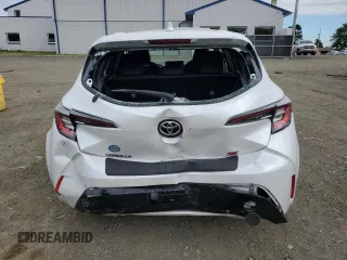 2021 Toyota Corolla Hatchback SE with VIN JTND4MBE7M3128807, listed as a Copart auction lot 58332054 with 42,007 mi miles and Salvage Title. Bid and sale history available at carsss.com. Image 6.