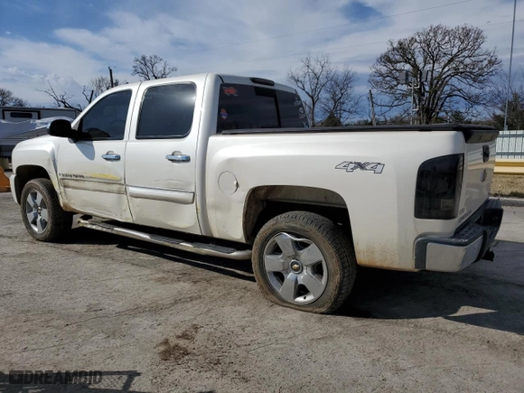 2009 Chevrolet Silverado 1500 LTZ with VIN 3GCEK33329G158422, listed as a Copart auction lot 46785695 with 224,855 mi miles and Clean Title. Bid and sale history available at carsss.com. Image 2.