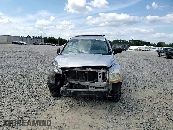 2004 Dodge Durango Limited with VIN 1D4HD58D94F154997, listed as a Copart auction lot 58973804 with 208,595 mi miles and Salvage title. Bid and sale history available at DreamBid. Image 11.