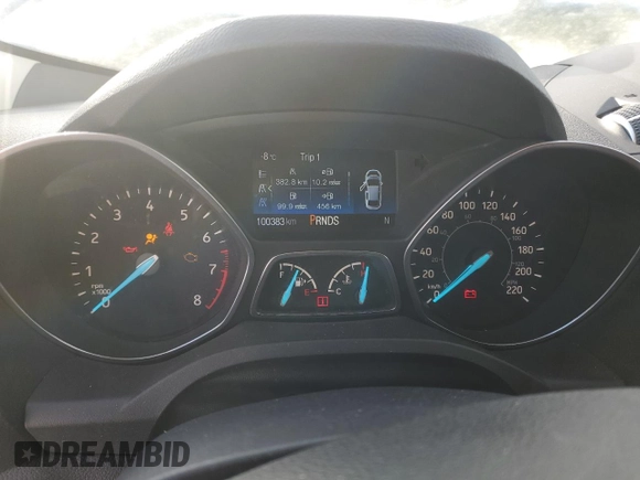 2017 Ford Escape SE with VIN 1FMCU0GD6HUD61260, listed as a Copart auction lot 45556065 with 100,383 mi miles and Clean Title. Bid and sale history available at carsss.com. Image 9.