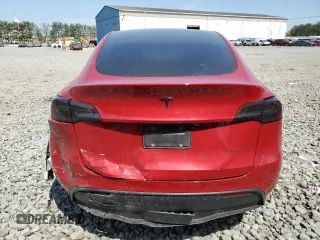 2021 Tesla Model Y Long Range z VIN 5YJYGDEE3MF189258, wystawiony jako Copart lot #54363615 z przebiegiem 56 315 mil mil oraz Szkoda całkowita • Salvage title. Historia ofert i sprzedaży dostępna na DreamBid. Obrazek 6.