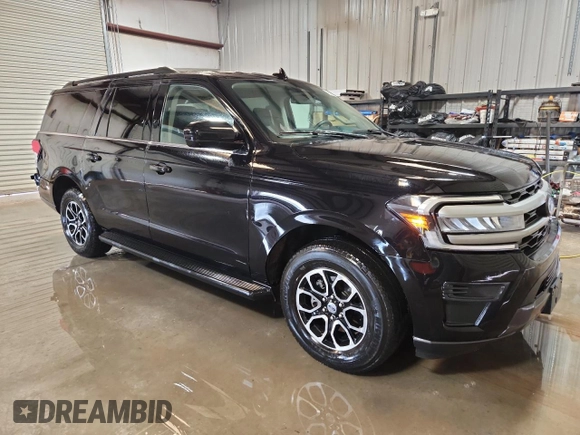 2024 Ford Expedition Max XLT with VIN 1FMJK1J80REA39398, listed as a Copart auction lot 63090695 with 46,528 mi miles and Clean title. Bid and sale history available at DreamBid. Image 4.