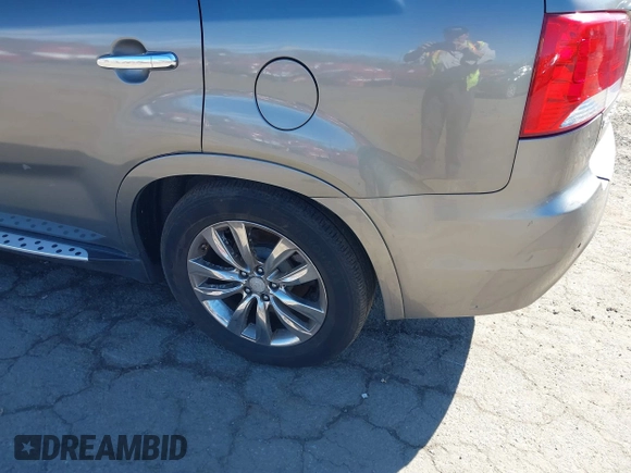 2013 Kia Sorento SX with VIN 5XYKW4A21DG377287, listed as a IAAI auction lot 41744527 with 91,685 mi miles. Bid and sale history available at carsss.com. Image 19.