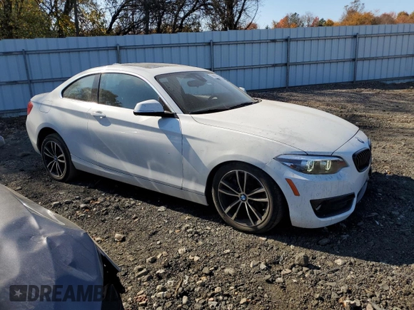 2020 BMW 2 Series 230i xDrive with VIN WBA2J3C02L7E59660, listed as a Copart auction lot 76093554 with 16,310 mi miles and Salvage Title. Bid and sale history available at carsss.com. Image 4.
