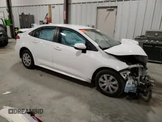 2020 Toyota Corolla L with VIN 5YFDPRAE8LP063188, listed as a Copart auction lot 41334525 with 0 mi miles and Salvage Title. Bid and sale history available at carsss.com. Image 4.