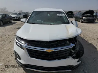2022 Chevrolet Equinox LT with VIN 3GNAXKEV8NL154716, listed as a Copart auction lot 49237025 with 47,058 mi miles and Salvage Title. Bid and sale history available at DreamBid. Image 5.