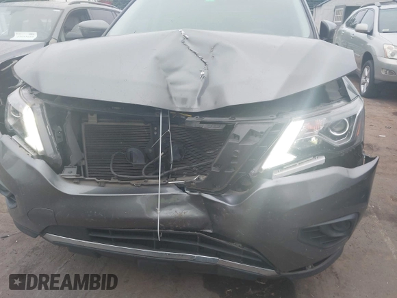 2019 Nissan Pathfinder SV with VIN 5N1DR2MN5KC633714, listed as a IAAI auction lot 42693523 with 123,674 mi miles and . Bid and sale history available at DreamBid. Image 6.