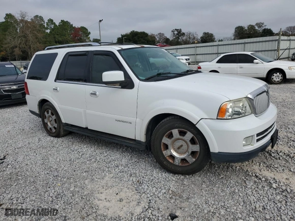 2005 Lincoln Navigator Luxury with VIN 5LMFU27525LJ24507, listed as a Copart auction lot 85340054 with 0 mi miles and Non Repairable. Bid and sale history available at carsss.com. Image 4.