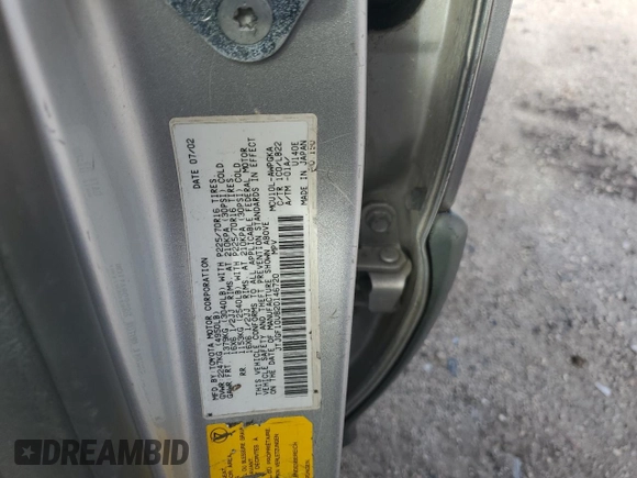 2002 Lexus RX 300 with VIN JTJGF10U820146720, listed as a Copart auction lot 75723734 with 183,683 mi miles and Salvage Title. Bid and sale history available at carsss.com. Image 15.