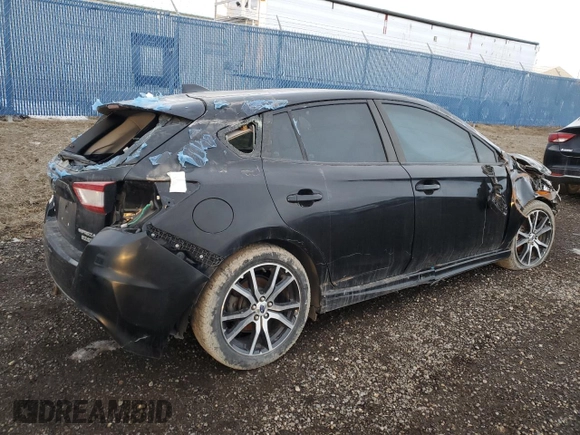 2017 Subaru Impreza with VIN 4S3GTAF66H1750595, listed as a Copart auction lot 88445255 with 54,142 mi miles and Salvage title. Bid and sale history available at DreamBid. Image 3.