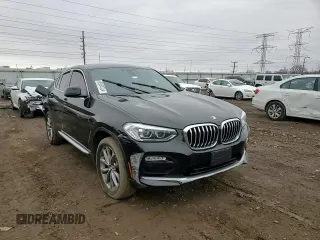 2019 BMW X4 xDrive30i with VIN 5UXUJ3C52KLG57408, listed as a Copart auction lot 85504334 with 0 mi miles and Salvage Title. Bid and sale history available at carsss.com. Image 10.