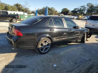 2007 Saab 9-5 with VIN YS3ED49G173522915, listed as a Copart auction lot 89185995 with 133,859 mi miles and Salvage Title. Bid and sale history available at carsss.com. Image 3.