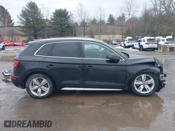 2018 Audi Q5 Premium Plus z VIN WA1BNAFY2J2151497, wystawiony jako IAAI lot #41688418 z przebiegiem 78 345 mil mil oraz . Historia ofert i sprzedaży dostępna na DreamBid. Obrazek 14.
