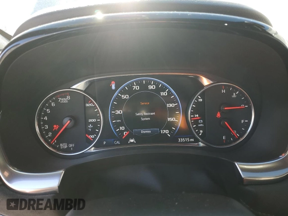 2023 Chevrolet Traverse High Country with VIN 1GNEVNKW8PJ108514, listed as a Copart auction lot 48391915 with 33,515 mi miles and Salvage title. Bid and sale history available at DreamBid. Image 9.