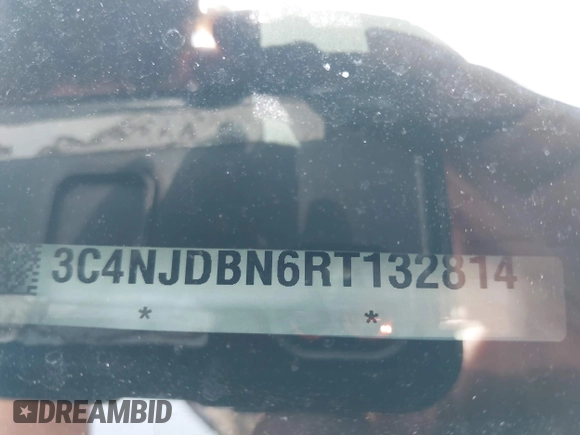2024 Jeep Compass Latitude with VIN 3C4NJDBN6RT132814, listed as a IAAI auction lot 42437911 with 32,189 mi miles and . Bid and sale history available at DreamBid. Image 9.